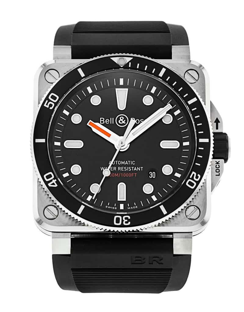 Bell and Ross BR03-92 BR0392-D-BL-ST/SRB Bell and Ross BR03-92 BR0392-D-BL-ST/SRB